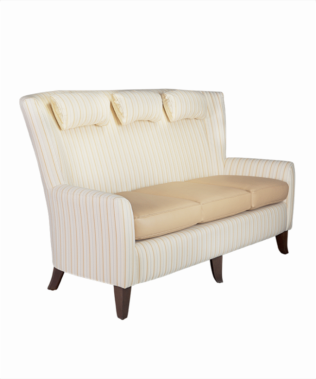 Sofa Dreisitzer in hell