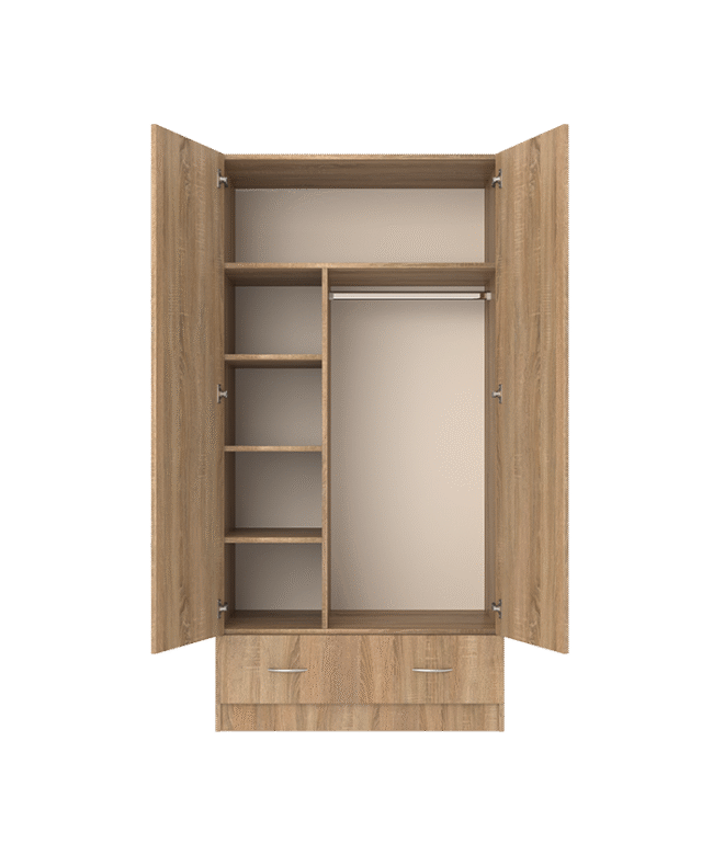 Objektmöbel von CARELINE mit einem Kleiderschrank