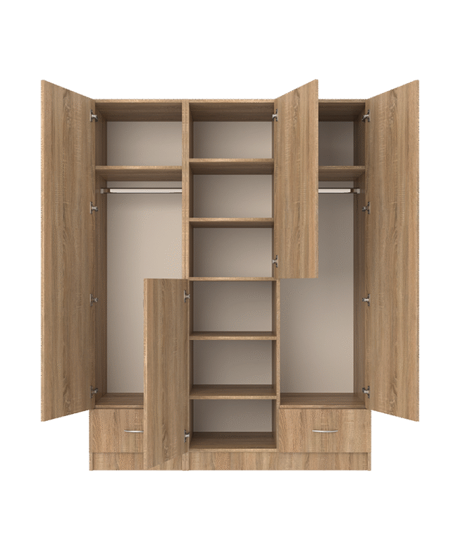 Objektmöbel von CARELINE mit einem Kleiderschrank