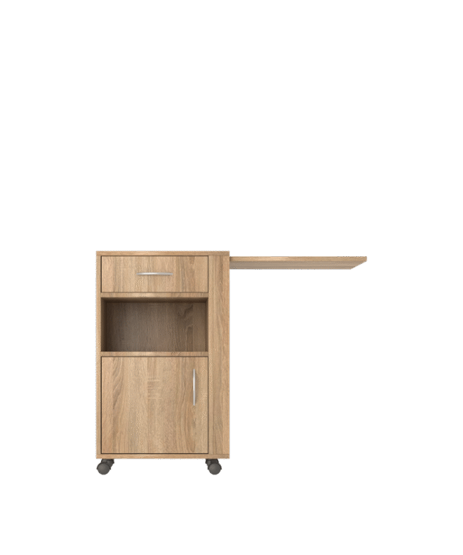 Objektmöbel von CARELINE mit einem Nachtschrank
