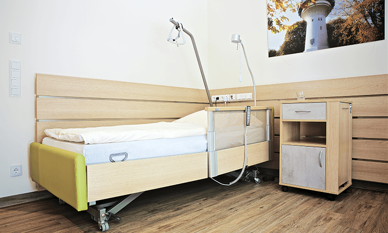 Patientenzimmer Objekteinrichtung Hospiz